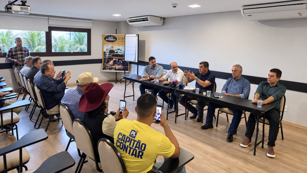 Chapa de Riedel se reúne em Dourados para unir centro e direita