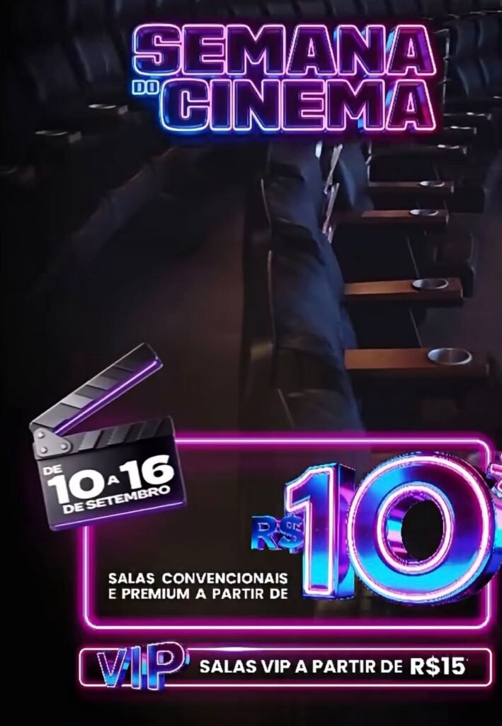 Cine Araújo em Dourados oferece ingressos a partir de R$ 10 em setembro