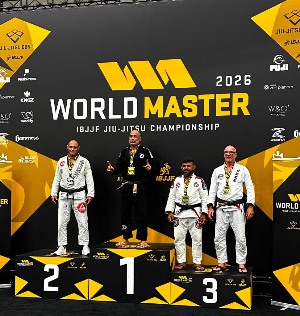 Mestre Tatu conquista bronze no World Master IBJJF e eleva Três Lagoas no cenário mundial de Jiu‑Jitsu
