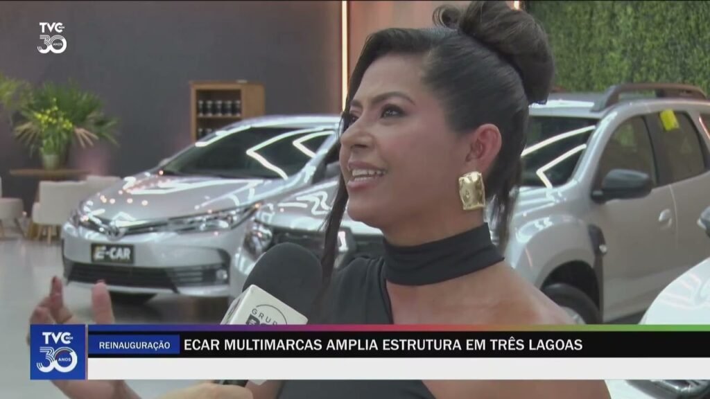 E‑Car Multimarcas reinaugura loja em Três Lagoas e amplia estoque para mais de 60 veículos