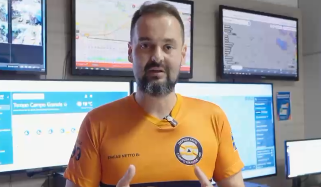 Defesa Civil alerta Campo Grande a evitar alagamentos após chuva recorde