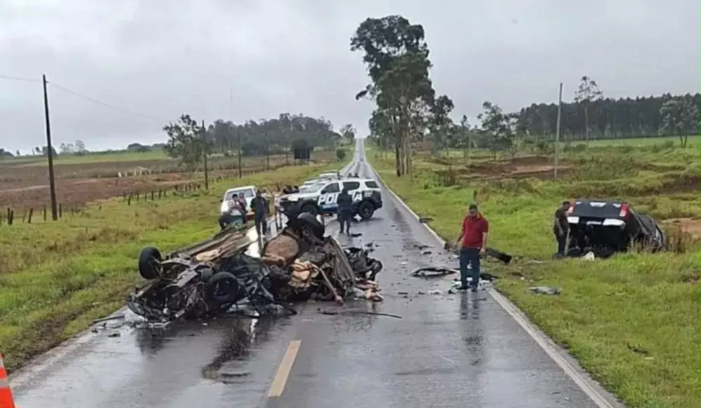 Casal morre em acidente na MS-164 e bebê fica em estado grave em Ponta Porã