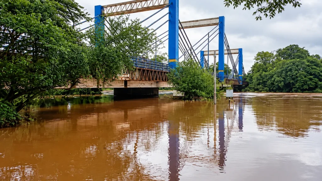 DNIT confirma ausência de danos graves na ponte sobre o Rio Dourados, em Fátima do Sul