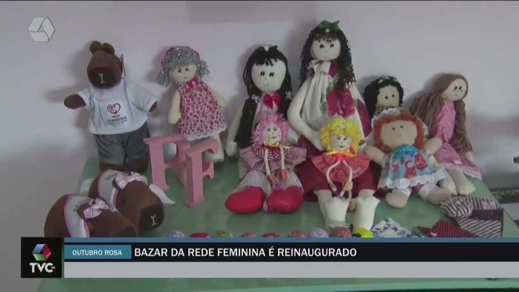 Rede Feminina reinaugura bazar de artesanato em Três Lagoas no Outubro Rosa